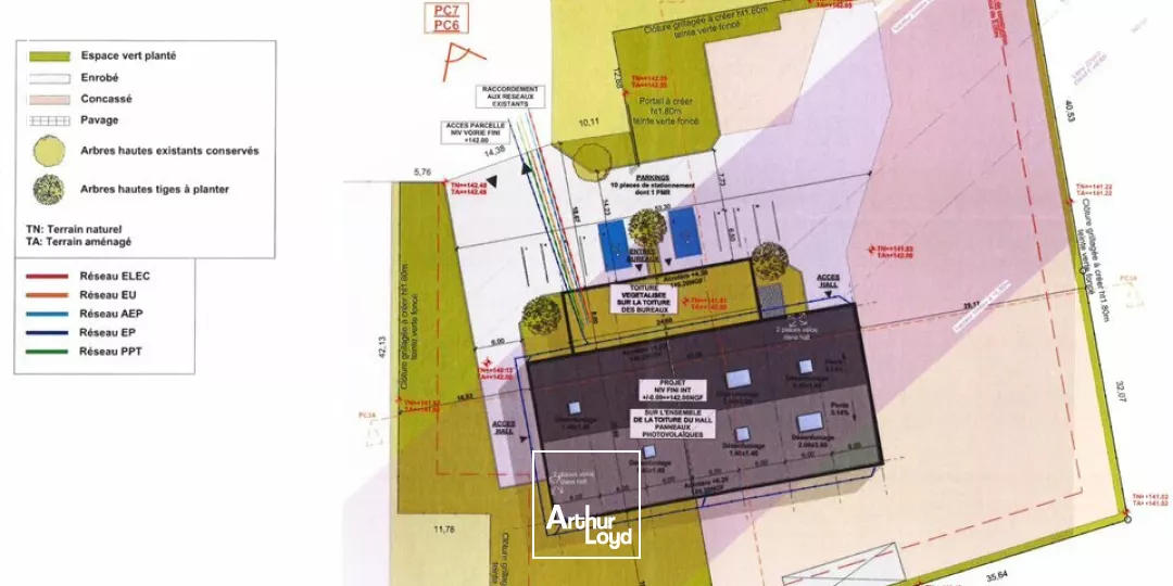 LOCAL D'ACTIVITE - ENTREPOT à LOUER de 456 m²